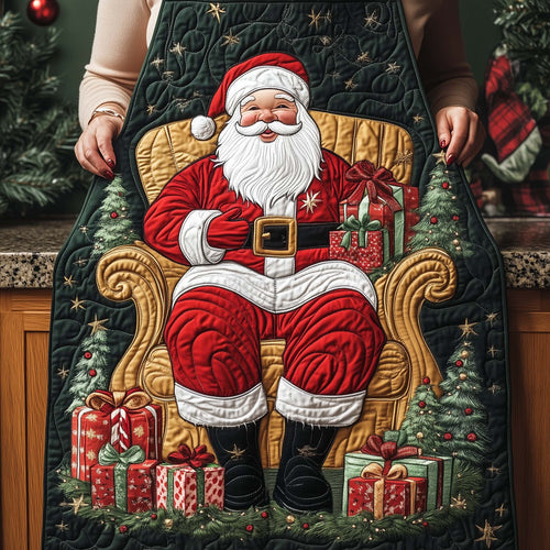Santa Joy Quilted Apron GFTOHD11925