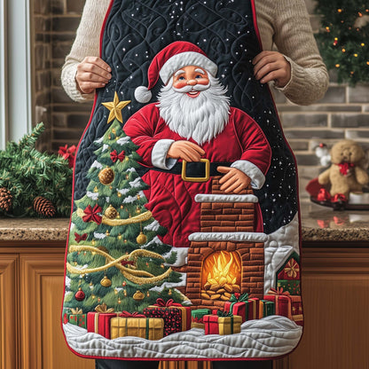 Santa Joy Quilted Apron GFTOHD11927
