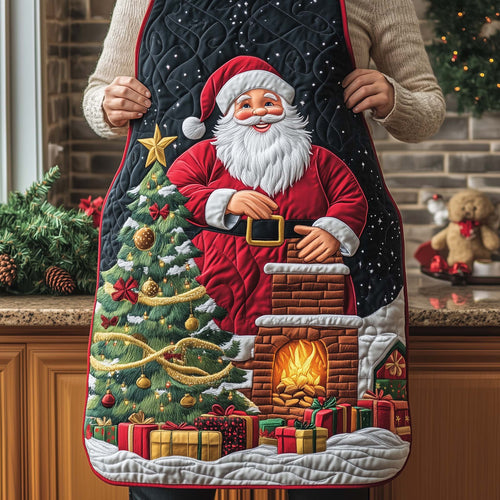 Santa Joy Quilted Apron GFTOHD11927