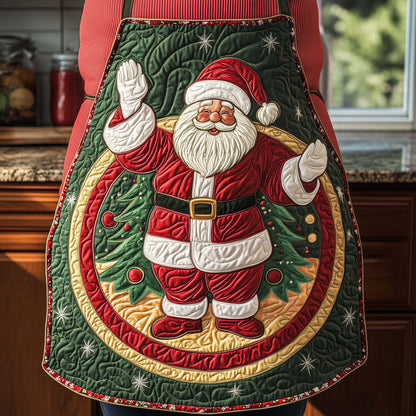 Santa Joy Quilted Apron GFTOHD11929