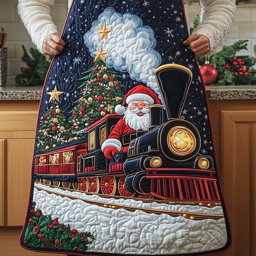 Santa Joy Quilted Apron GFTOHD11930