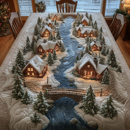 Snowy Village Tablcloth GFTOHD11935