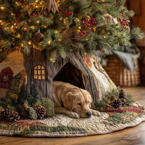 Labrador Retriever Quilted Tree Skirt GFTOHD11940