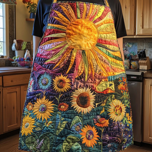 Hippie Sun Quilted Apron GFTOHD11972
