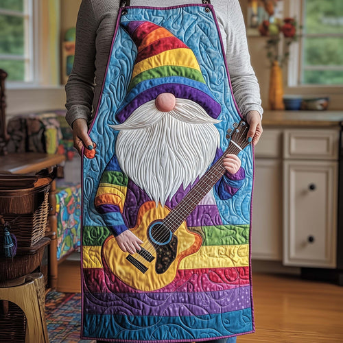 Hippie Gnomes Quilted Apron GFTOHD11977