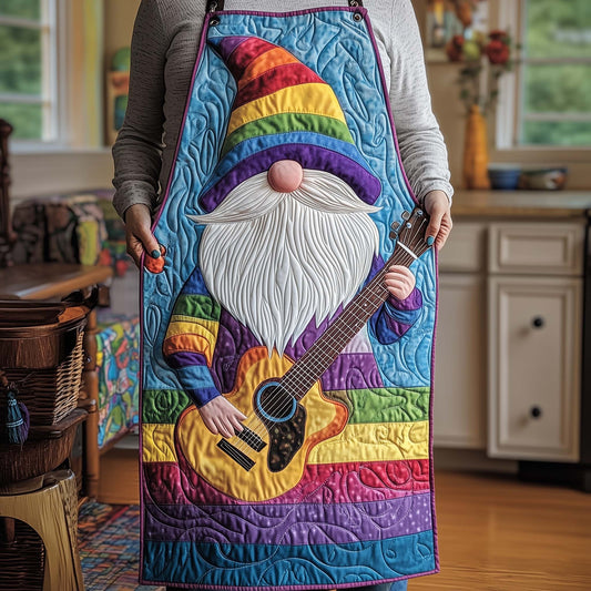 Hippie Gnomes Quilted Apron GFTOHD11977