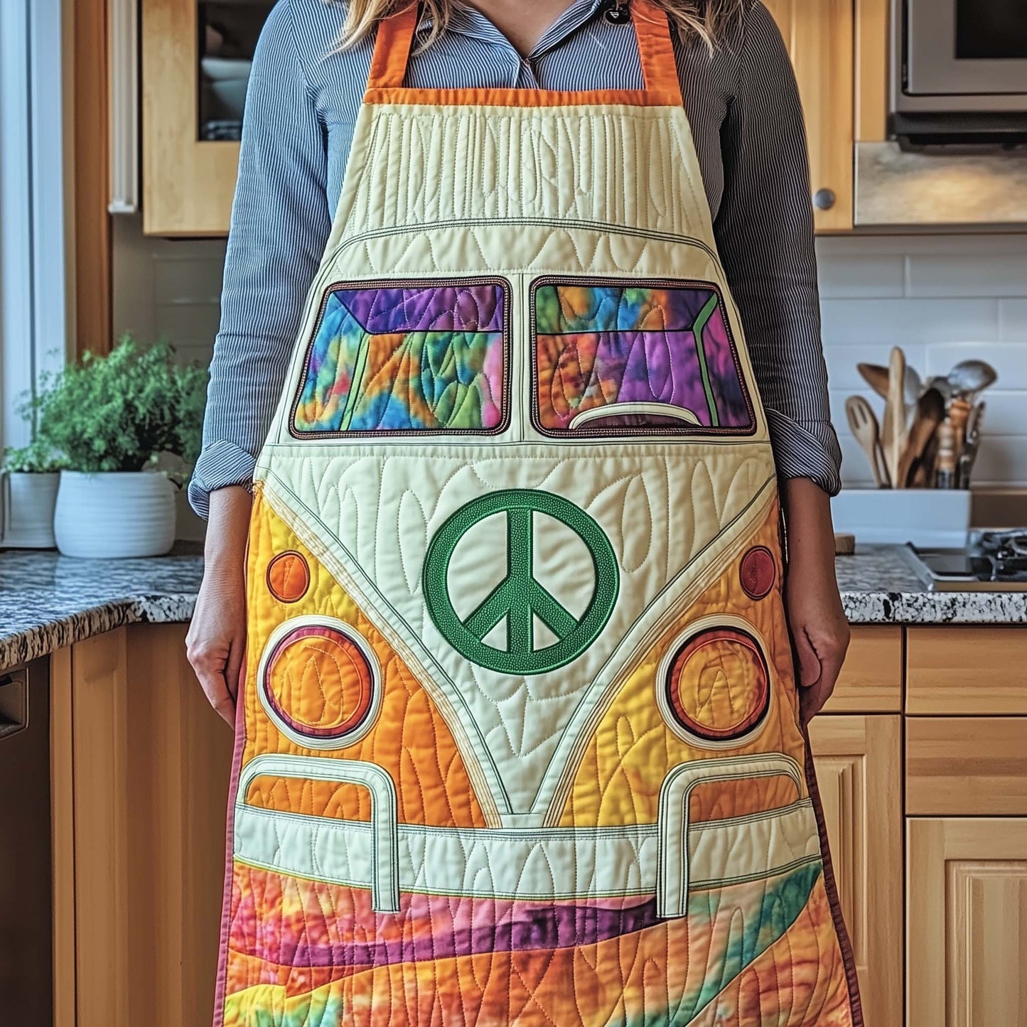 Hippie Van Quilted Apron GFTOHD11981