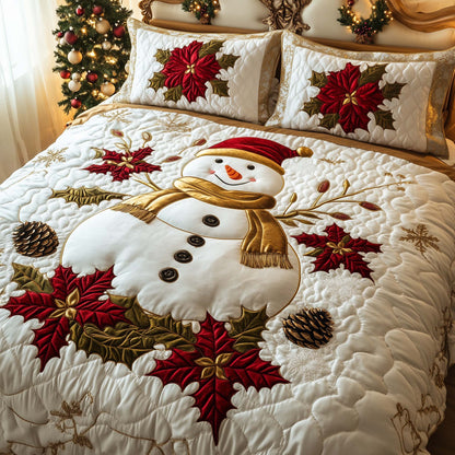Festive Snowman Duvet Cover Set GFTOHD12091