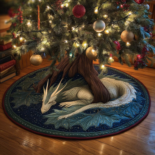 Starlight Dream Dragon Quilted Tree Skirt GFTOHD12144