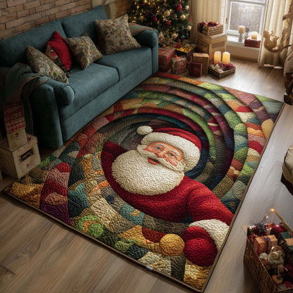 Festive Santa Joy Area Rug GFTOHD12158