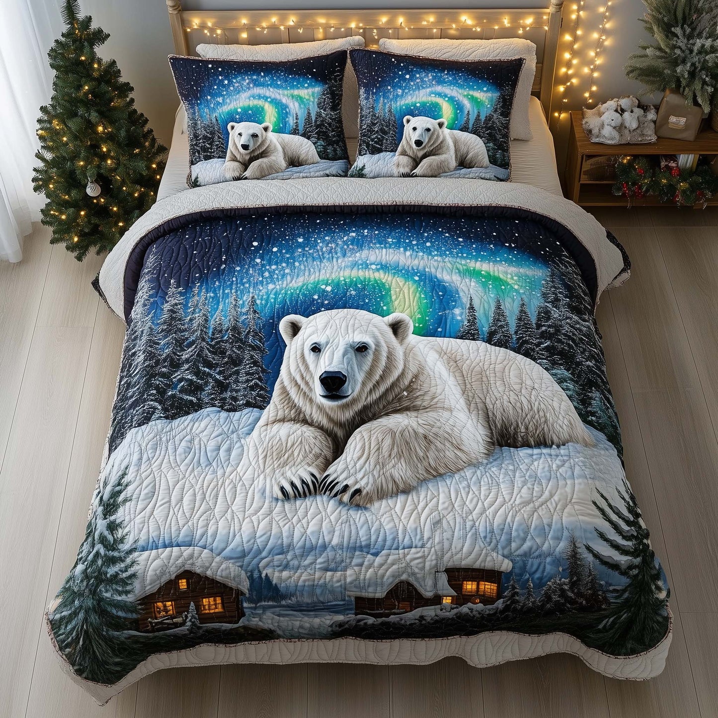 Snowy Bear Duvet Cover Set GFTOHD12287