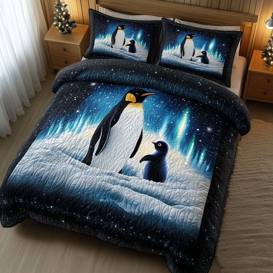 Arctic Penguin Duvet Cover Set GFTOHD12301