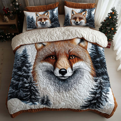 Snowy Fox Duvet Cover Set GFTOHD12307