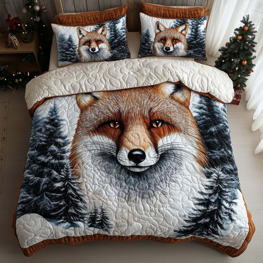 Snowy Fox Duvet Cover Set GFTOHD12307