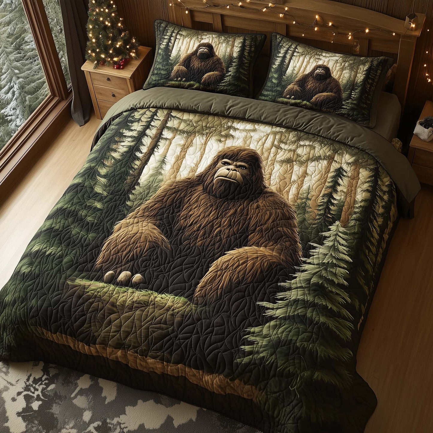Mystic Bigfoot Duvet Cover Set GFTOHD12311