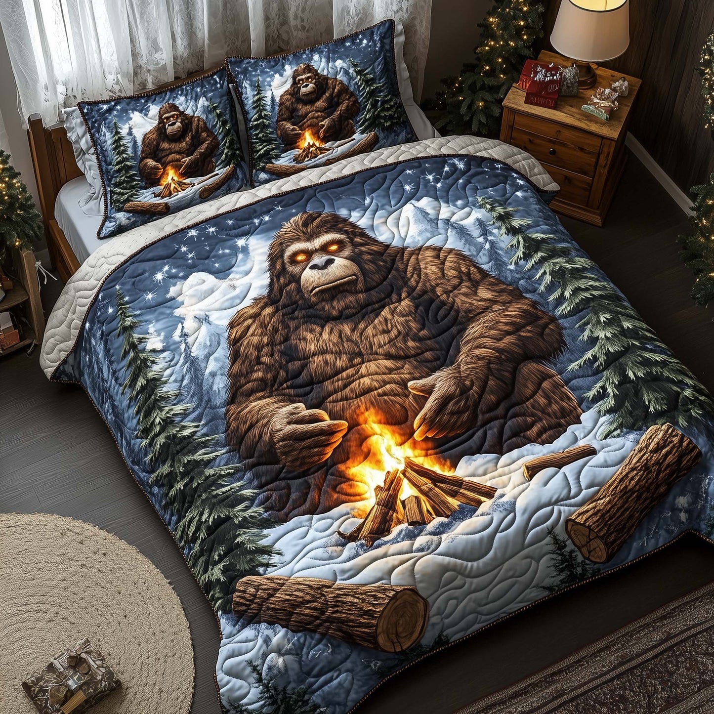 Mystic Bigfoot Duvet Cover Set GFTOHD12317