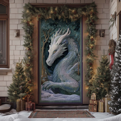 Majestic Dragon Quilted Door Cover GFTOHD12329
