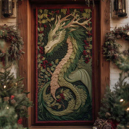 Majestic Dragon Quilted Door Cover GFTOHD12330
