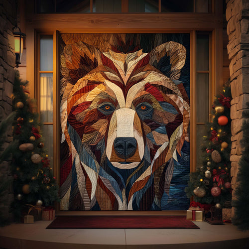 Bear Spirit Quilted Door Cover GFTOHD12351
