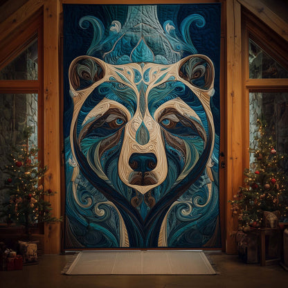 Bear Spirit Quilted Door Cover GFTOHD12353