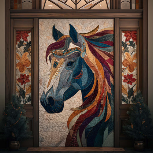 Horse Spirit Quilted Door Cover GFTOHD12358