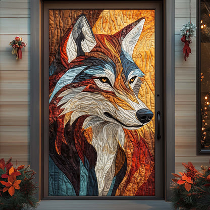 Wolf Spirit Quilted Door Cover GFTOHD12361