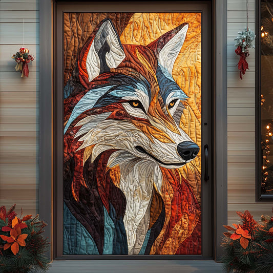 Wolf Spirit Quilted Door Cover GFTOHD12361