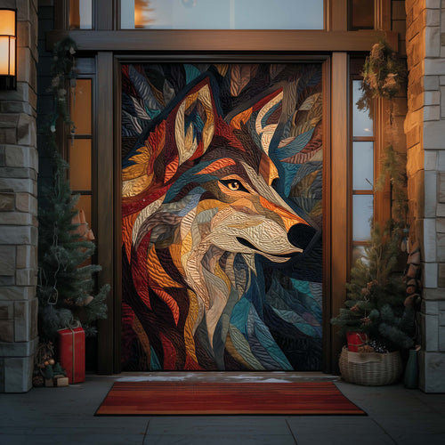 Wolf Spirit Quilted Door Cover GFTOHD12362