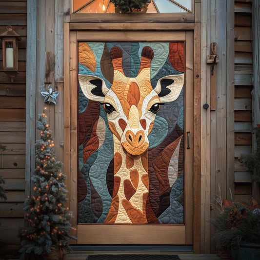 Giraffe Spirit Quilted Door Cover GFTOHD12367