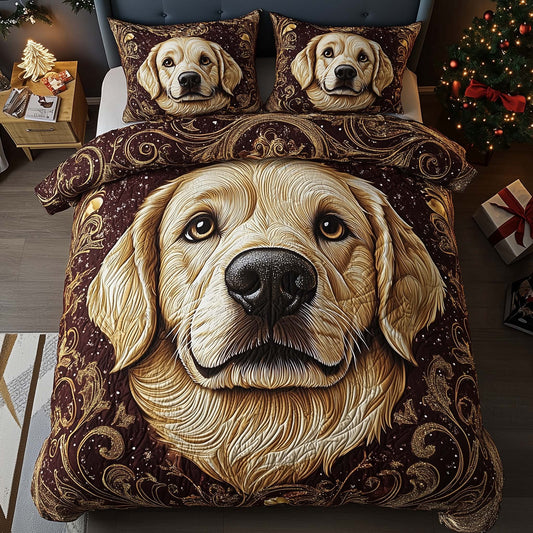 Golden Retriever Duvet Cover Set GFTOHD12425
