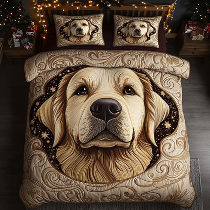 Golden Retriever Duvet Cover Set GFTOHD12426