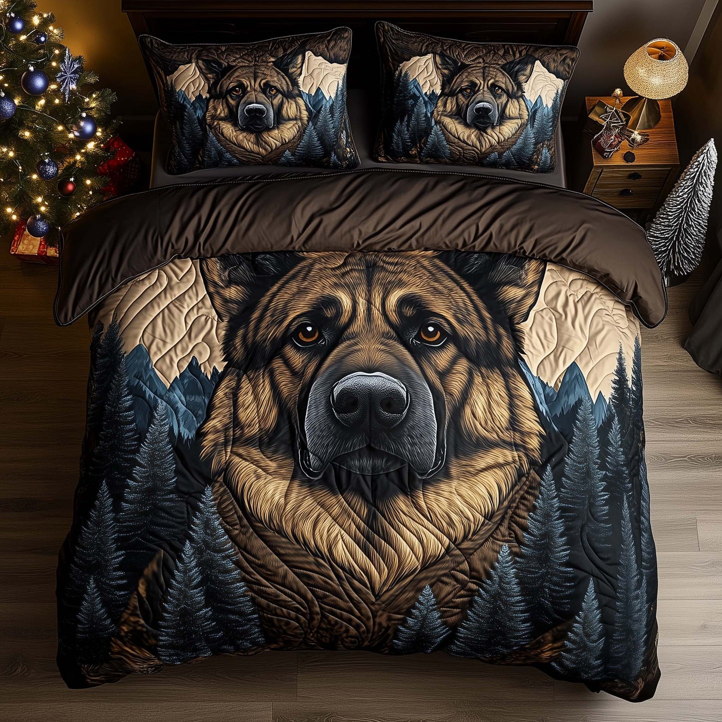 German Shepherd Duvet Cover Set GFTOHD12432