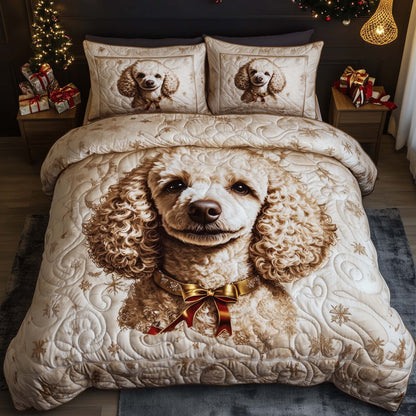 Poodle Charm Duvet Cover Set GFTOHD12434