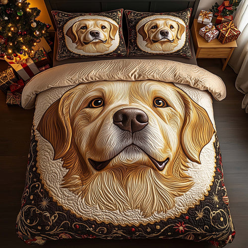 Golden Retriever Duvet Cover Set GFTOHD12435