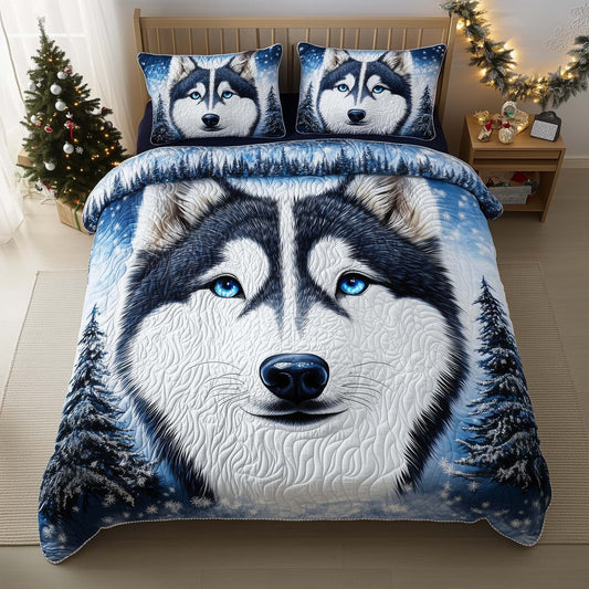Arctic Husky Duvet Cover Set GFTOHD12437