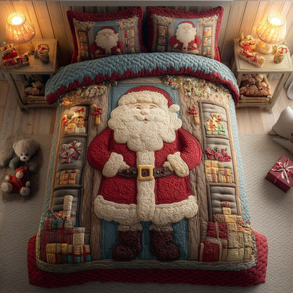 Santa Delight Duvet Cover Set GFTOHD12482