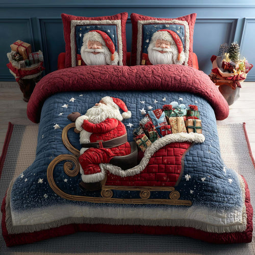 Santa Delight Duvet Cover Set GFTOHD12484