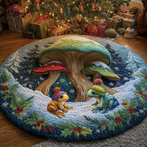 Mushroom Quilted Round Mat GFTOHD12583