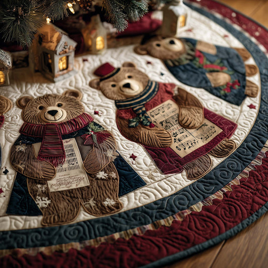 Bear Spirit Quilted Tree Skirt GFTOHD12609