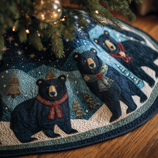 Bear Spirit Quilted Tree Skirt GFTOHD12612