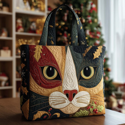 Catitude Charm Quilted Tote Bag GFTOHD12644