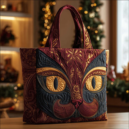 Catitude Charm Quilted Tote Bag GFTOHD12645