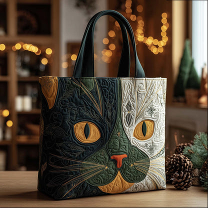 Catitude Charm Quilted Tote Bag GFTOHD12646