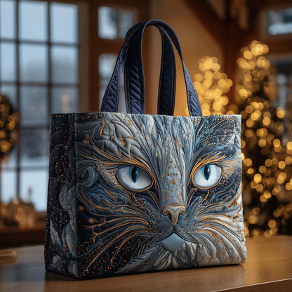 Catitude Charm Quilted Tote Bag GFTOHD12650