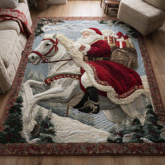 Santa Journey Area Rug GFTOHD12797