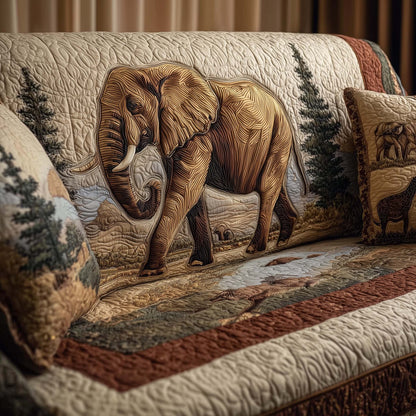 Majestic Safari King Quilted Sofa Cover GFTOHD12935