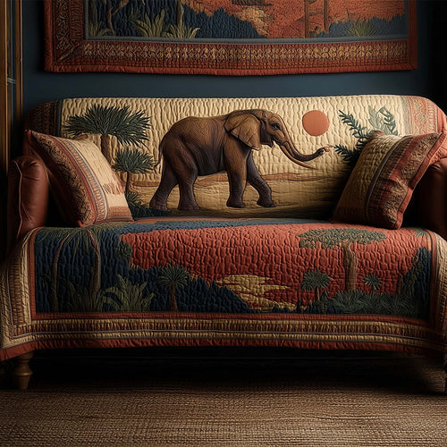 Majestic Safari King Quilted Sofa Cover GFTOHD12939