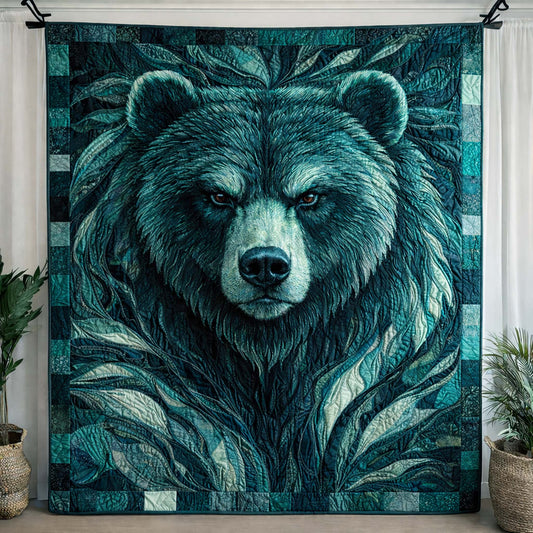 Majestic Bear Quilted Blanket GFTOHD12995