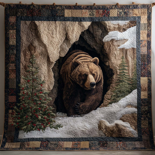 Majestic Bear Quilted Blanket GFTOHD12997