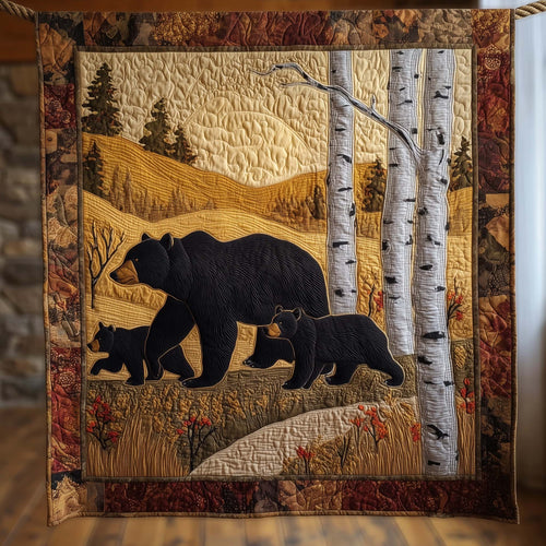 Majestic Bear Quilted Blanket GFTOHD13004